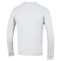 Men's Champion  White USC Trojans Arch Over Logo Long Sleeve T-Shirt