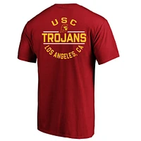 Men's Fanatics  Cardinal USC Trojans Big & Tall Fast Break T-Shirt