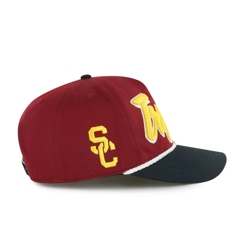 Men's '47 Cardinal USC Trojans Dropshadow Rope Hitch Adjustable Hat