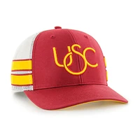 Casquette de camionneur réglable '47 Cardinal USC Trojans Straight Eight pour hommes