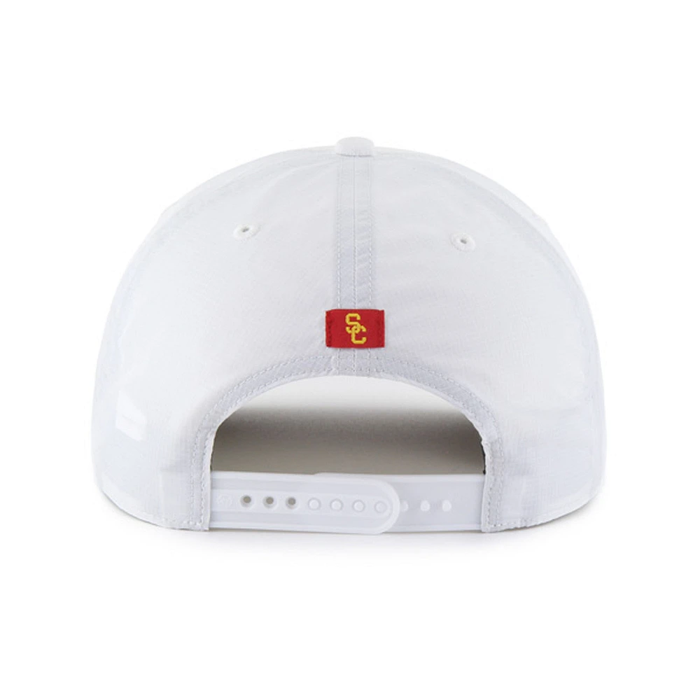 Men's '47 White USC Trojans Condor Hitch brrr° Adjustable Hat
