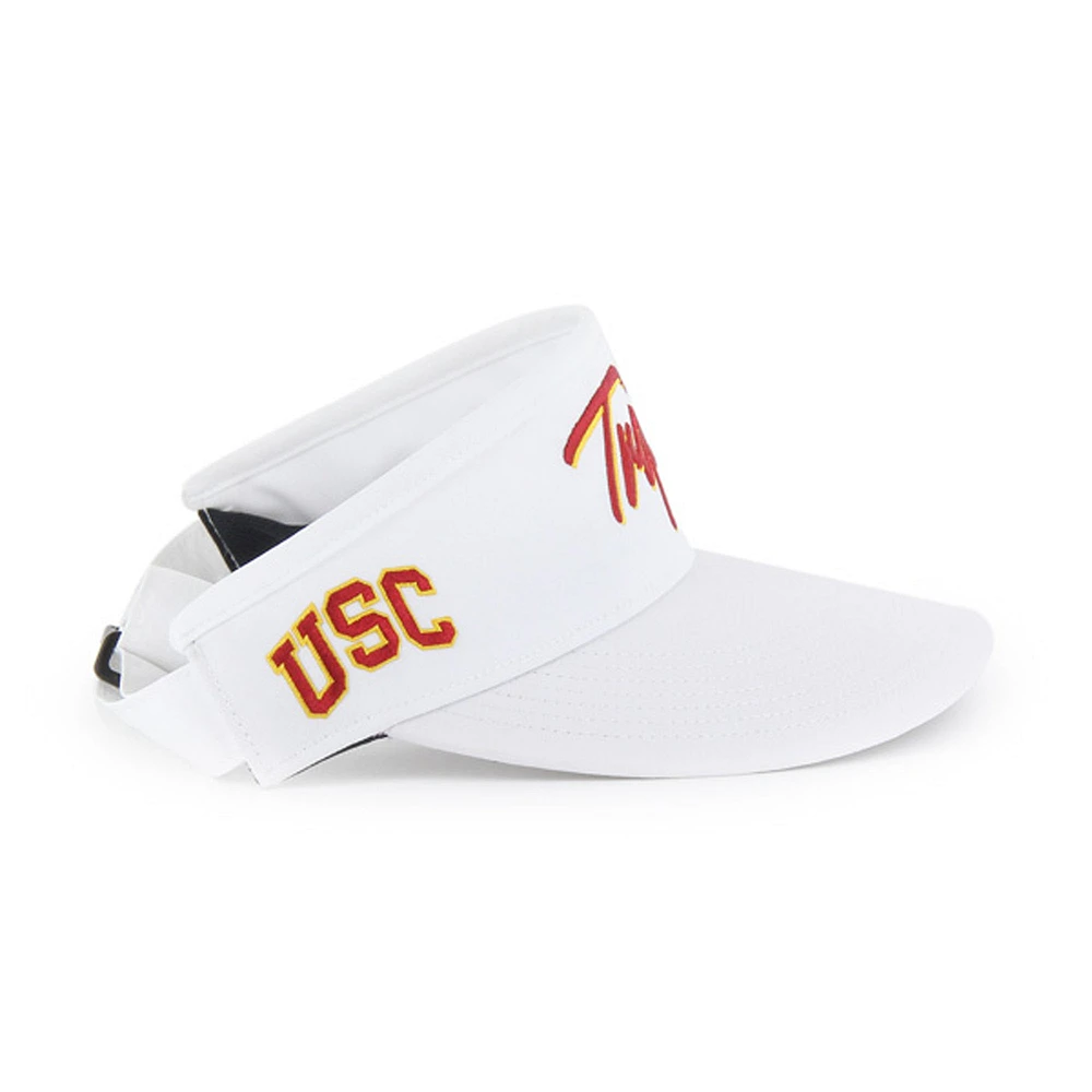 Visière ajustable blanche USC Trojans Melbourne brrr° pour homme '47