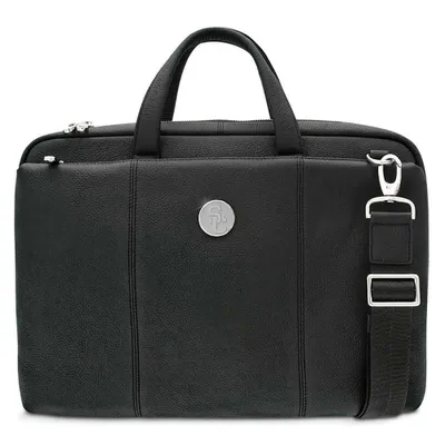 USC Trojans Leather Briefcase - Black