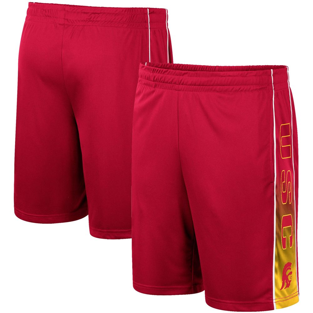 Men's Colosseum Cardinal USC Trojans Lazarus Shorts