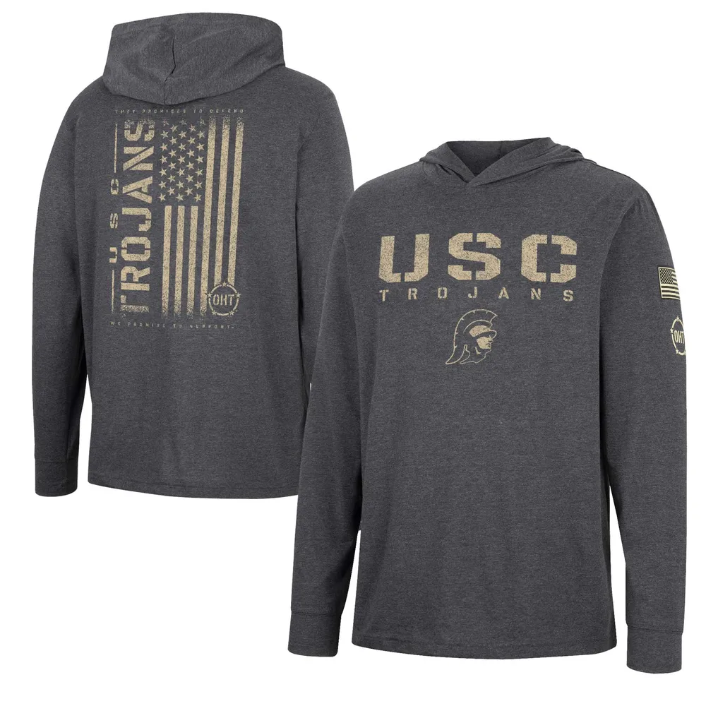 Men's Colosseum Gray Georgia Bulldogs OHT Military Appreciation