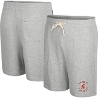 Colosseum Heather Grey USC Trojans Love To Hear This Terry Short pour homme