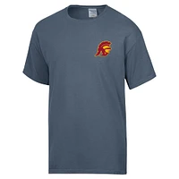 Men's ComfortWash  Navy USC Trojans Circle Palms T-Shirt