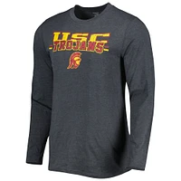 Concepts Sport Cardinal/Charcoal USC Trojans Meter T-shirt et pantalon à manches longues pour homme