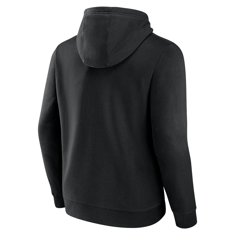 Men's Fanatics Black USC Trojans Arch & Logo Pullover Hoodie