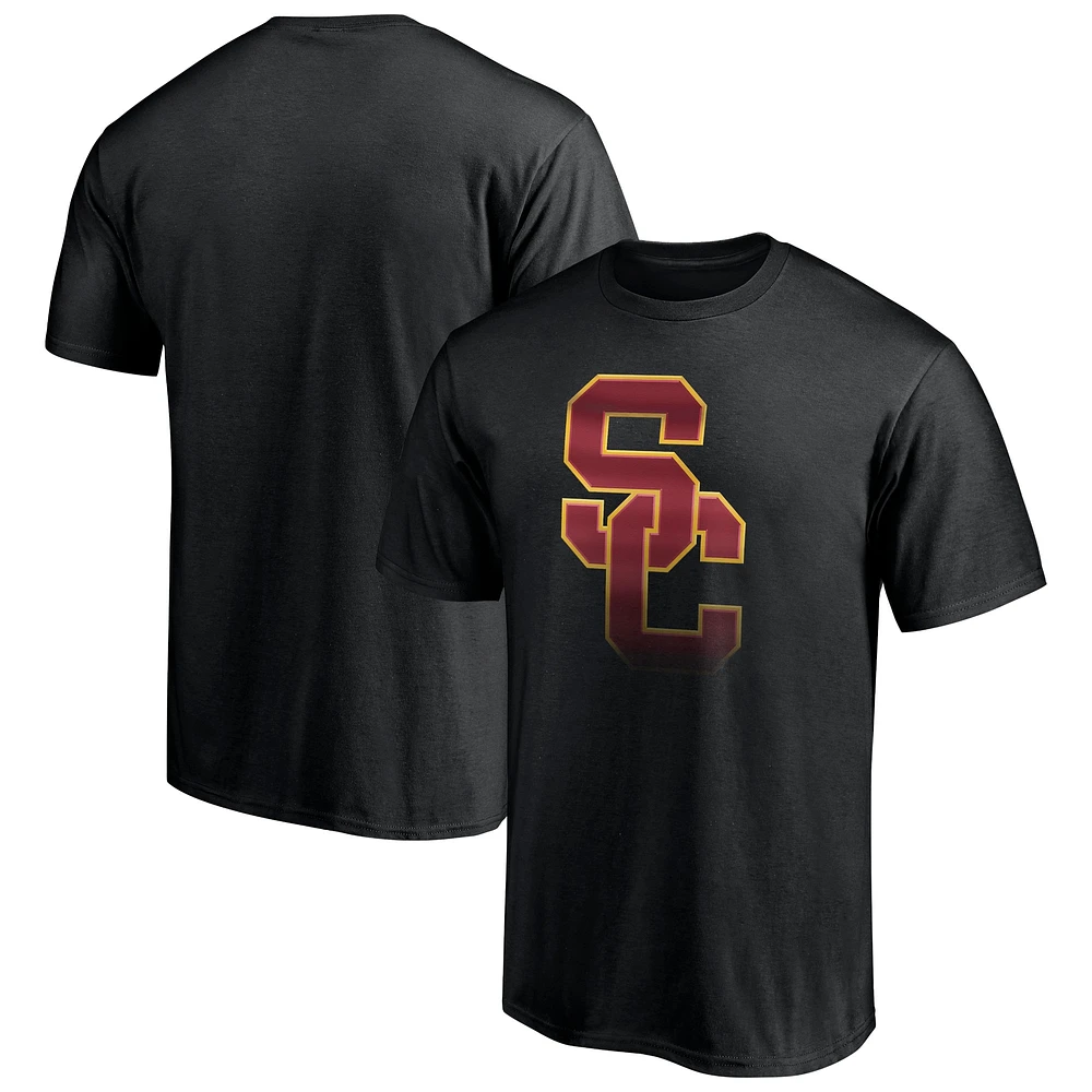 Men's Fanatics Black USC Trojans Team Midnight Mascot T-Shirt