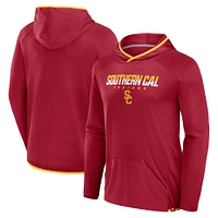 Men's Fanatics Cardinal/Gold USC Trojans Transitional Hoodie T-Shirt