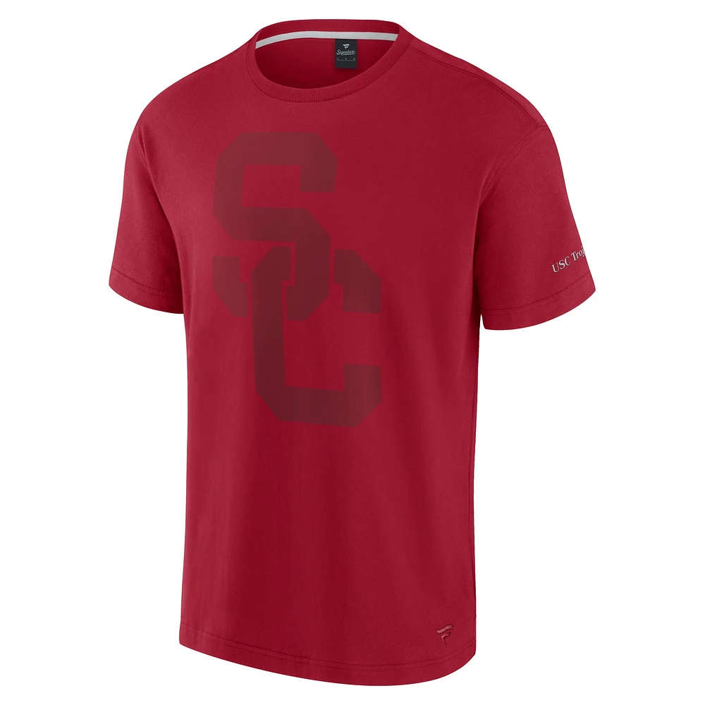 T-shirt emblématique Fanatics Cardinal USC Trojans pour hommes