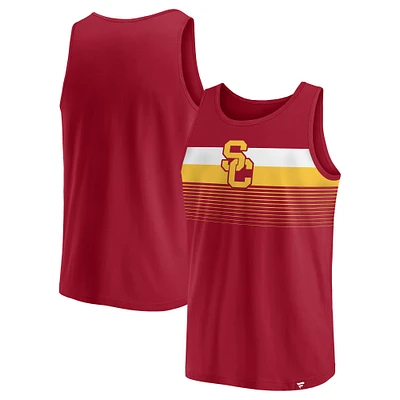 Men's Fanatics Cardinal USC Trojans Wild Game Tank Top