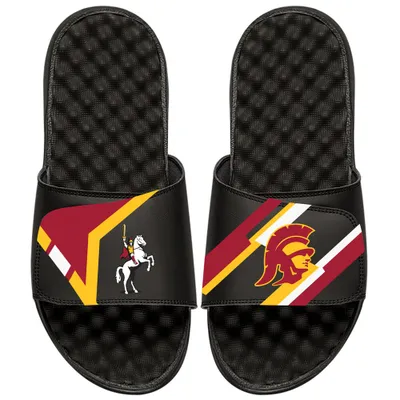 USC Trojans ISlide Starter Jacket Slide Sandals - Black