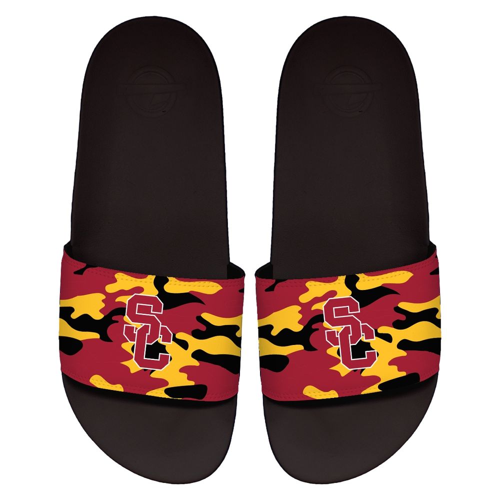 Men's ISlide USC Trojans Camo Motto Slide Sandals