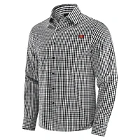 Chemise boutonnée à manches longues pour homme USC Trojans Dual Threat de J. Palmer noire