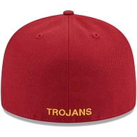 Casquette ajustée 59FIFTY Cardinal USC Trojans de New Era pour homme