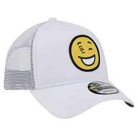 Men's New Era White USC Trojans Wink Foam Trucker Adjustable Hat