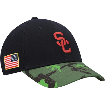 Men's Nike Black/Camo USC Trojans Veterans Day 2Tone Legacy91 Adjustable Hat