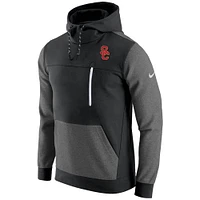 Men's Nike Black USC Trojans AV-15 2.0 Slim Fit Pullover Hoodie