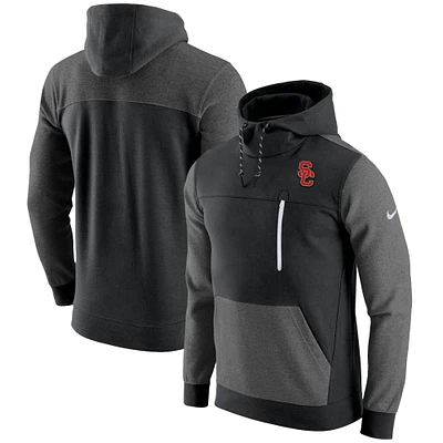 Sweat à capuche coupe slim Nike USC Trojans AV-15 2.0 pour homme, noir