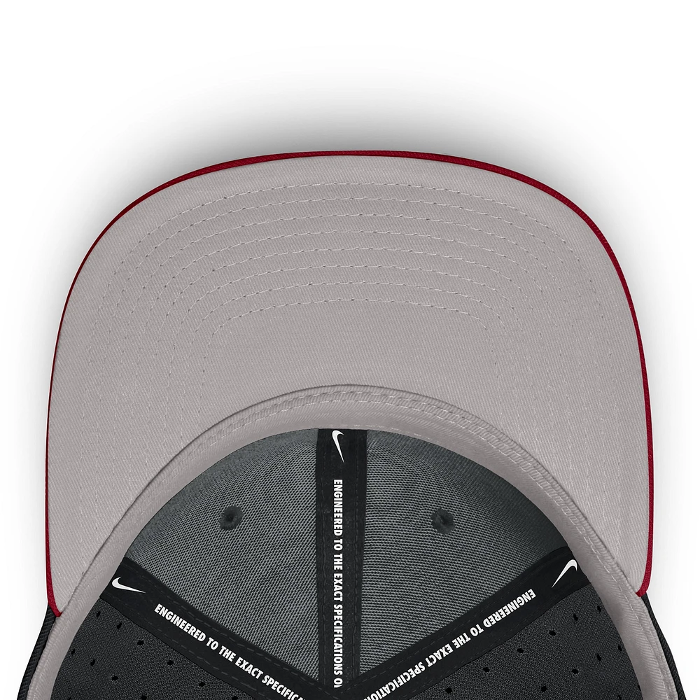 Men's Nike Black USC Trojans On-Field Dugout True Performance Fitted Hat