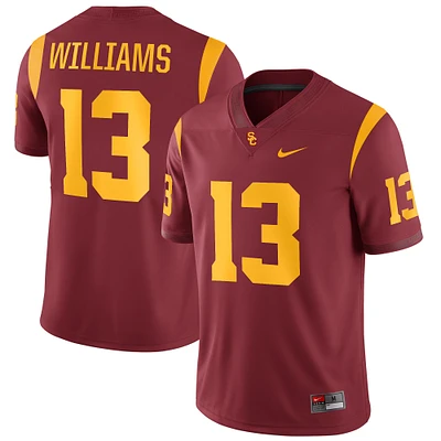 Maillot de match Nike Caleb Williams Cardinal USC Trojans Replica pour homme