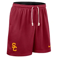 Men's Nike Cardinal/Black USC Trojans 2025 Sideline Reversible Performance Shorts