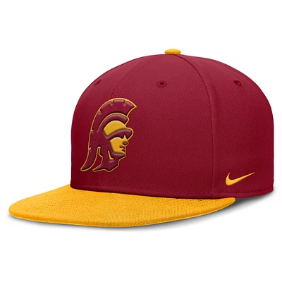 Casquette Nike Primetime Performance bicolore Cardinal/Gold pour homme USC Trojans