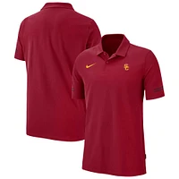 Polo Performance Entraîneurs Sideline USC Trojans 2020 Cardinal Nike pour Homme