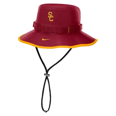 Men's Nike Cardinal USC Trojans 2024/25 On-Field Apex Performance Boonie Bucket Hat