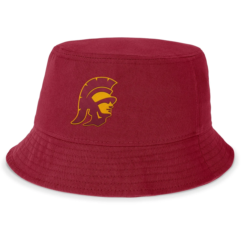 Chapeau bob Apex Nike Cardinal USC Trojans pour homme