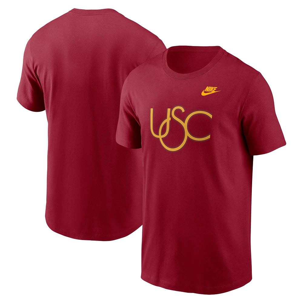 Men's Nike Cardinal USC Trojans Legacy Alternate Logo T-Shirt