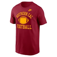 Men's Nike Cardinal USC Trojans Legacy Football Icon T-Shirt