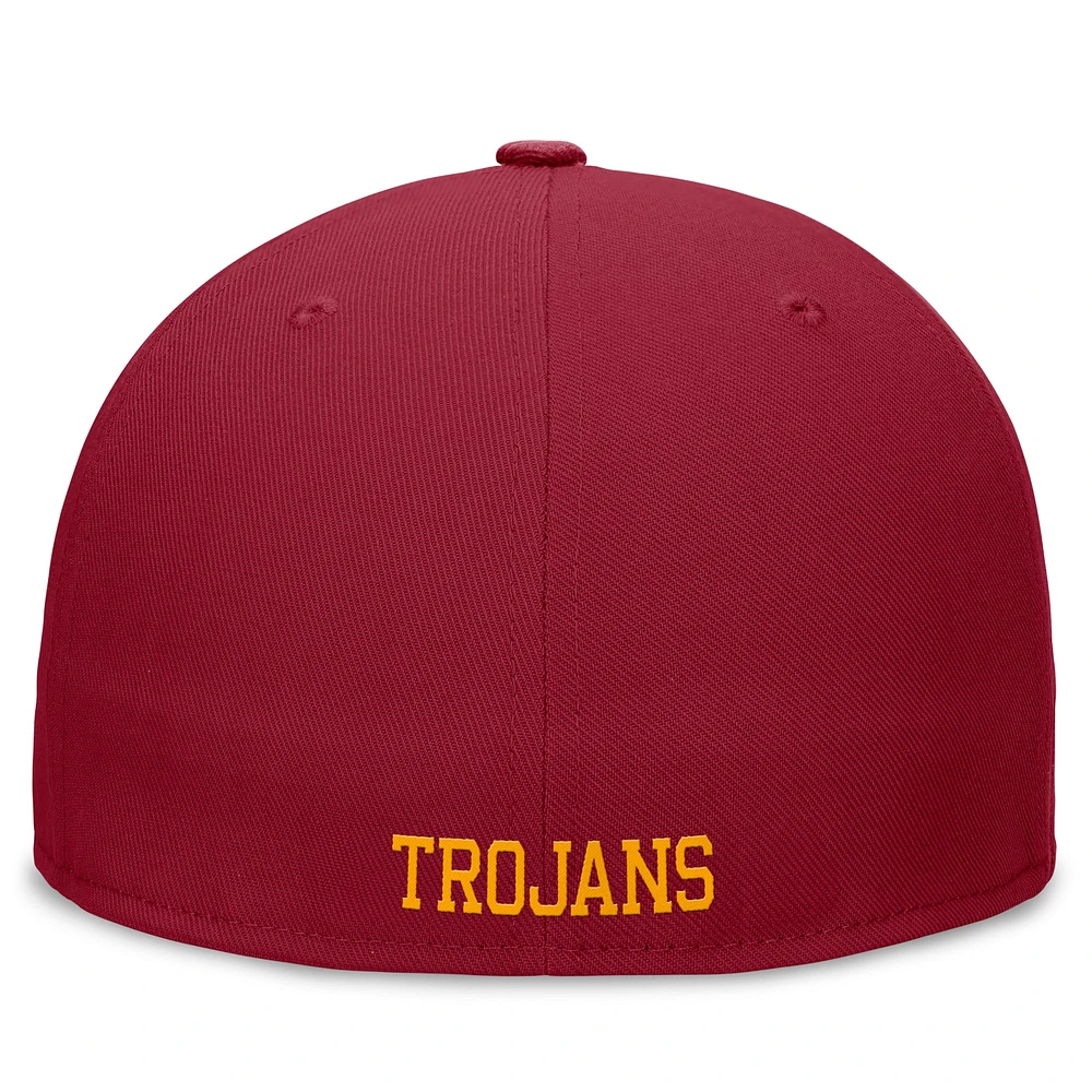 Casquette ajustée Nike Cardinal USC Trojans Legacy True pour homme