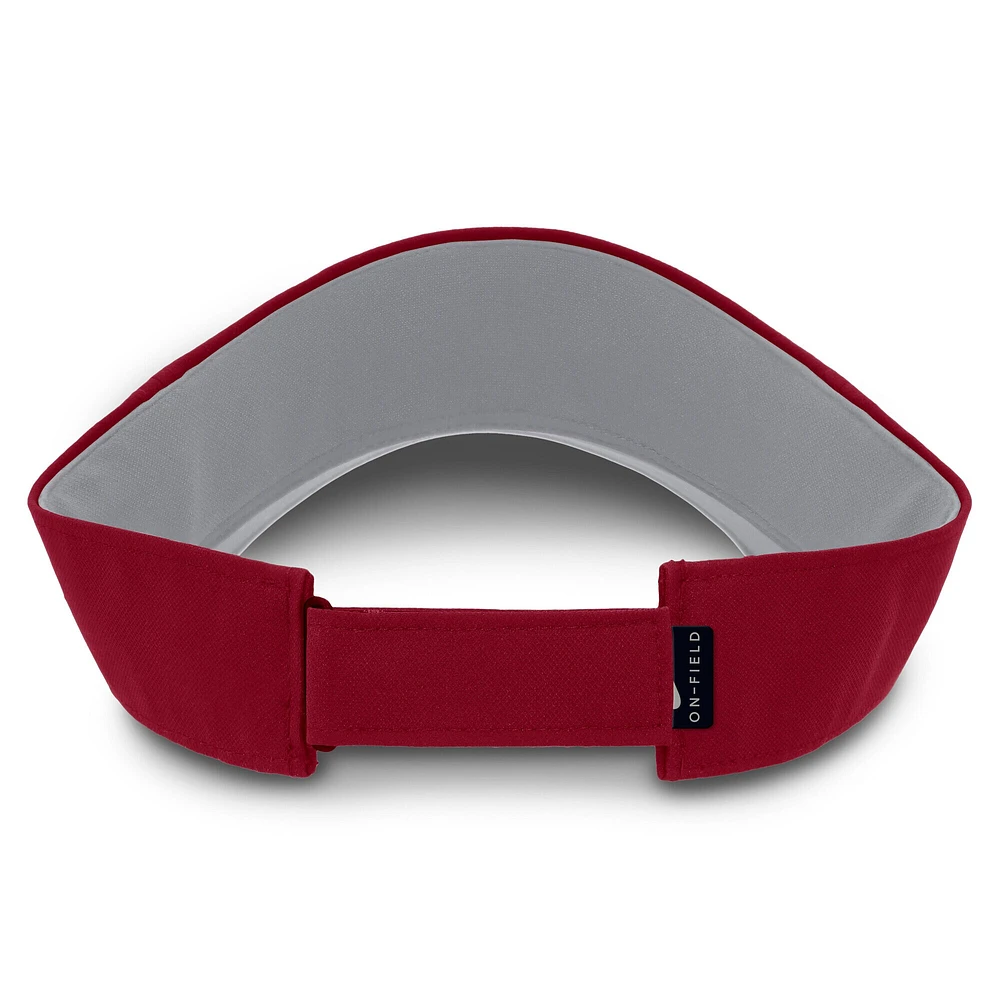 Men's Nike Cardinal USC Trojans On-Field Ace Performance Adjustable Visor