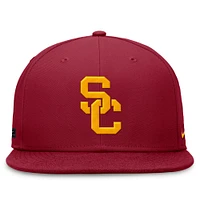 Casquette ajustée Nike Cardinal USC Trojans On-Field Pro pour homme