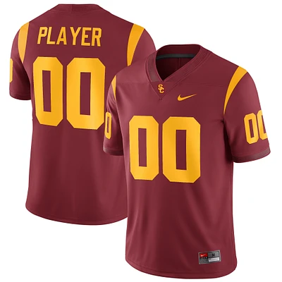 Maillot de football réplique Nike Cardinal USC Trojans Pick-A-Player NIL pour homme