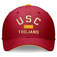 Men's Nike Cardinal USC Trojans Primetime Rise Swoosh Flex Hat