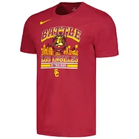 T-shirt Nike Cardinal USC Trojans vs. UCLA Bruins Rivalry pour homme