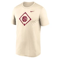 Men's Nike Cream USC Trojans Legend Baseball Icon Performance T-Shirt