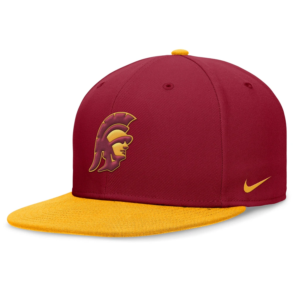 Casquette ajustée Performance Nike Crimson/Gold USC Trojans pour homme