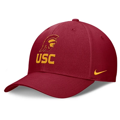 Casquette ajustable Nike Crimson USC Trojans Campus Club pour homme