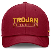 Casquette ajustable Nike Crimson USC Trojans Rise pour homme