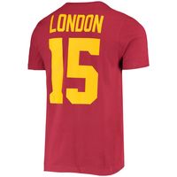 Men's Nike Drake London Cardinal USC Trojans 2022 NFL Draft Name & Number T-Shirt