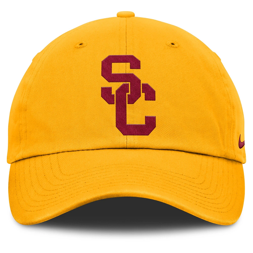 Men's Nike Gold USC Trojans Primetime Club Adjustable Hat