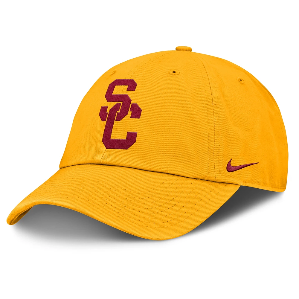 Men's Nike Gold USC Trojans Primetime Club Adjustable Hat