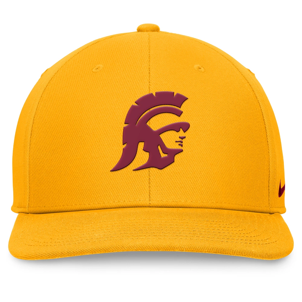 Casquette Snapback Nike Gold USC Trojans Primetime Pro pour homme