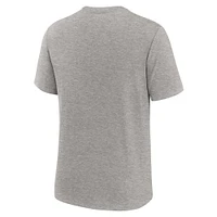 Men's Nike Heather Gray USC Trojans Blitz Legacy Primary Tri-Blend T-Shirt