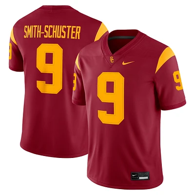 Maillot de match des anciens élèves USC Trojans Cardinal Nike JuJu Smith-Schuster pour homme